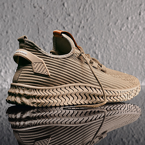 

Men's Comfort Shoes Driving Shoes Light Soles Spring / Fall / Winter Casual Athletic Daily Outdoor Trainers / Athletic Shoes Walking Shoes Tissage Volant Breathable Non-slipping Wear Proof Light