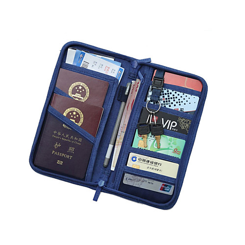 

Travel Luggage Organizer / Packing Organizer / Passport Holder & ID Holder / Travel Passport Wallet Polyester / Nylon Waterproof / Dust Proof / Shock Absorption Plain