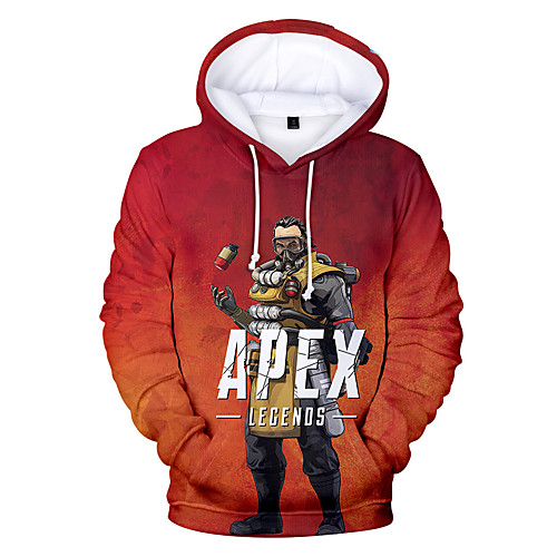 

Inspired by Apex Legends Student / School Uniform Cosplay Costume Hoodie Polyster Print Printing For Men's / Women's