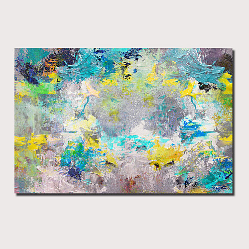 

Oil Painting Hand Painted Horizontal Panoramic Abstract Landscape Comtemporary Modern Stretched Canvas