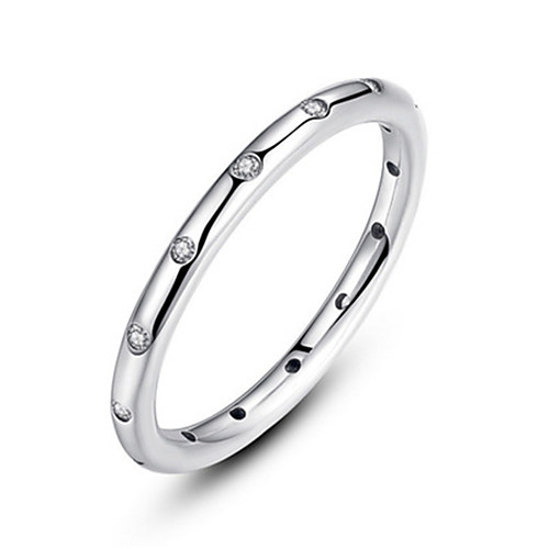 

Ring Silver Alloy 1pc 6 7 8 9 / Women's / Daily