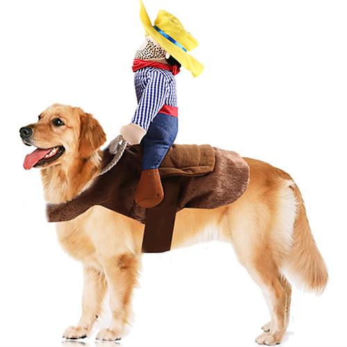 

Dog Outfits Puppy Clothes Plaid / Check Holiday Funny Christmas Winter Dog Clothes Puppy Clothes Dog Outfits Blue Costume for Girl and Boy Dog Polyster S M L XL