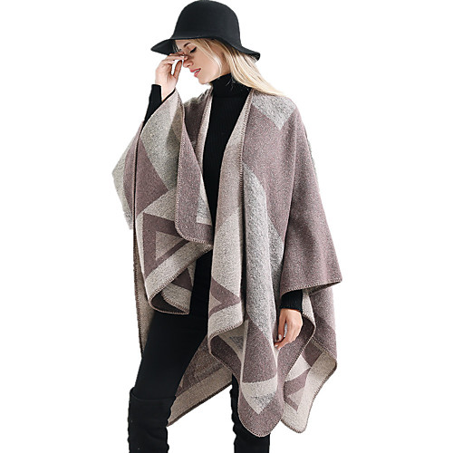 

Sleeveless Shawls / Luxury Acrylic Party / Birthday Shawl & Wrap / Women's Wrap With Patterned