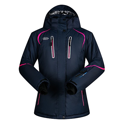 

Women's Ski Jacket Camping / Hiking Snowboarding Winter Sports Thermal / Warm Waterproof Windproof Terylene Windbreaker Softshell Jacket Ski Wear