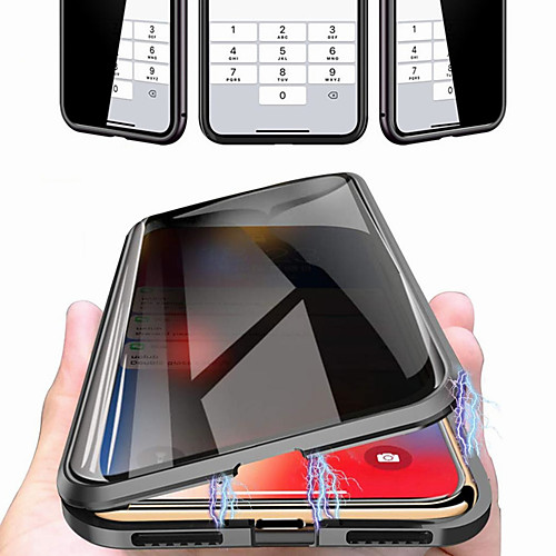 

Case for Apple iPhone 11 Pro 11 Pro Max 11 Shockproof Flip Magnetic Full Body Cases Solid Colored Tempered Glass X/XS XR XS Max 7 Plus/8 Plus 8/7
