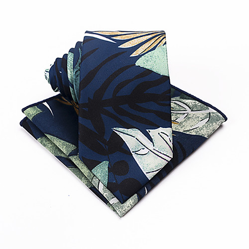 

Men's / Women's Party / Basic Necktie - Floral
