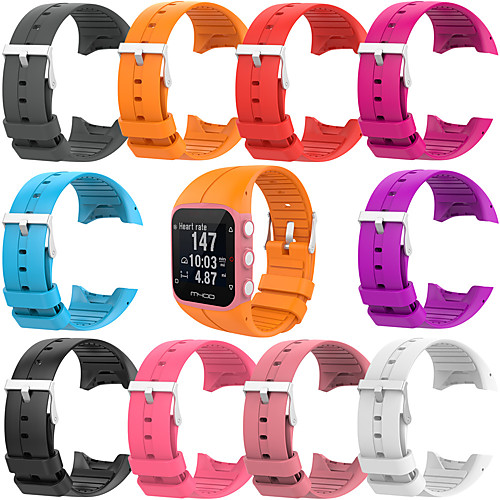 

Soft Silicone Rubber Watch Band Wrist Strap For Polar M400 M430 Fitness Watch