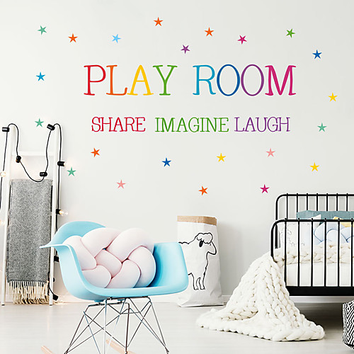 

Decorative Wall Stickers - Words & Quotes Wall Stickers Landscape / Characters Living Room / Bedroom / Kitchen