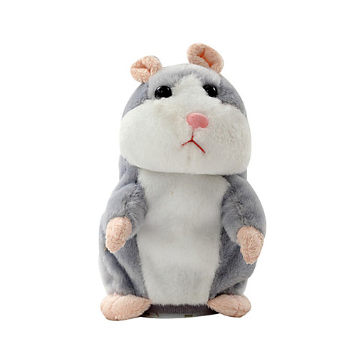 

Lovely Talking Hamster Speak Talk Sound Record Repeat Stuffed Plush Animal Kawaii Hamster Toys Children Kids Birthday Gifts