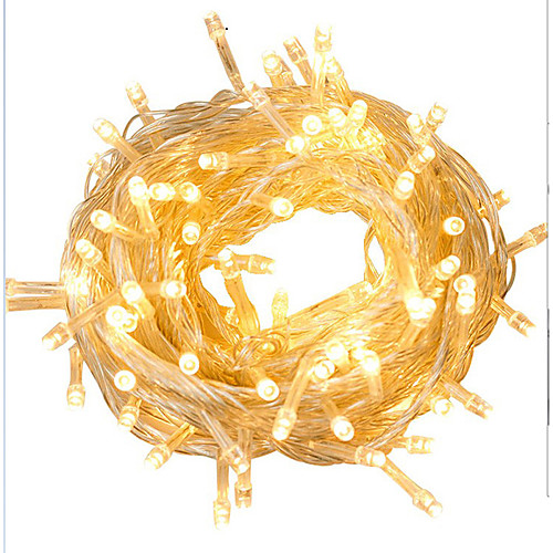 

10m 33ft 100LED String Lights Twinkle Star Curtain 6A Adapter IP44 Waterproof for Hallowen Christmas Indoor Outdoor Wedding Home Bedroom Patio