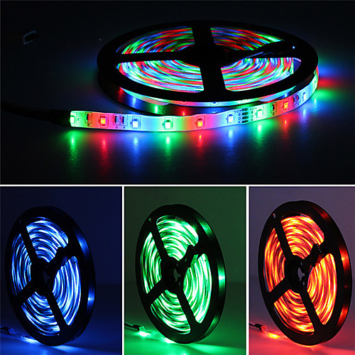 

1x5M RGB Strip Lights 300 LEDs 2835 SMD 8mm RGB Cuttable Tiktok LED Strip Lights 12 V