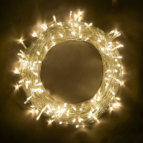 

10m String Lights 100 LEDs SMD 0603 1pc Warm White RGB White Party Decorative Linkable 220-240 V 110-120 V / IP65