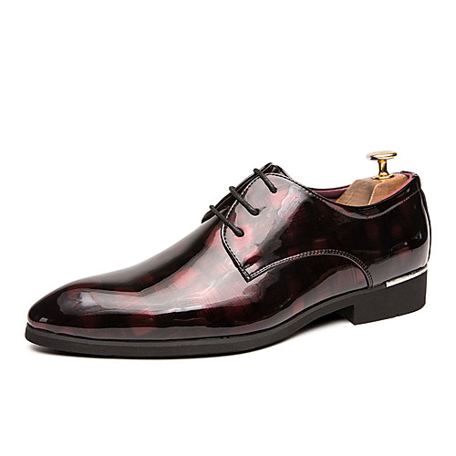 

Men's Formal Shoes Microfiber Spring & Summer / Fall & Winter Business / Casual Oxfords Breathable Black / Green / Red