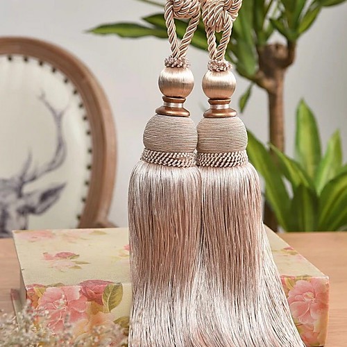 

curtain Accessories Tie Back Modern 2 pcs