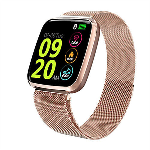 

Smartwatch Digital Modern Style Sporty 30 m Water Resistant / Waterproof Heart Rate Monitor Bluetooth Digital Casual Outdoor - Black Gold Silver