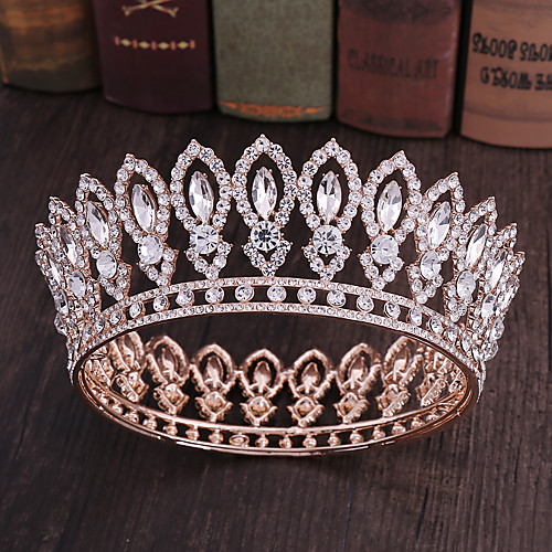 

Alloy Tiaras / Headdress / Headpiece with Sparkling Glitter / Glitter 1pc Wedding Headpiece