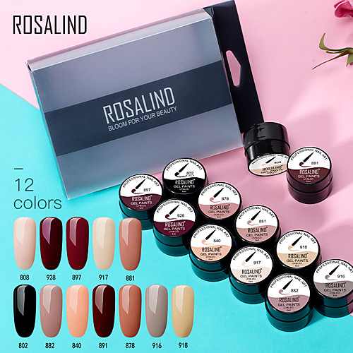 

Nail Polish UV Gel 5 ml 12 pcs Stylish Soak off Long Lasting Party / Evening / Gift Stylish Fashionable Design / Colorful