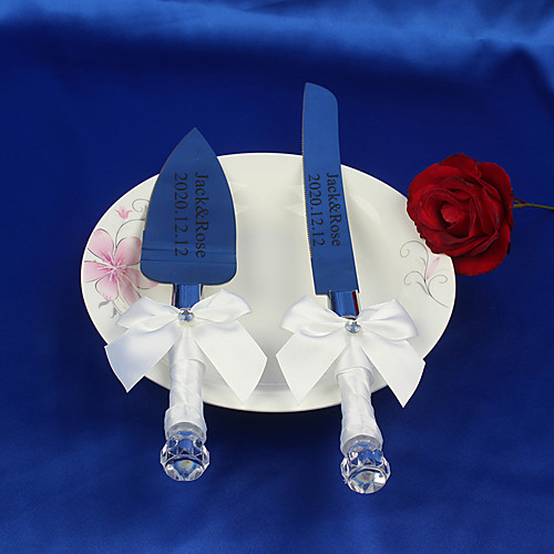 

Resin / Steel Stainless Wedding / Birthday 1 set / PP Bag Knives / Shovel / Bakeware