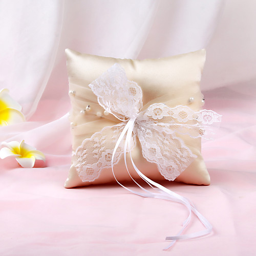 

Cloth Lace Nonwovens Ring Pillow Garden Theme / Pillow / Wedding All Seasons