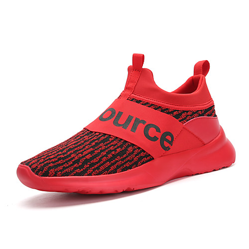 

Men's Comfort Shoes Spring / Summer / Fall Sporty / Casual Athletic Daily Outdoor Trainers / Athletic Shoes Running Shoes / Fitness & Cross Training Shoes Tissage Volant Breathable Non-slipping Wear