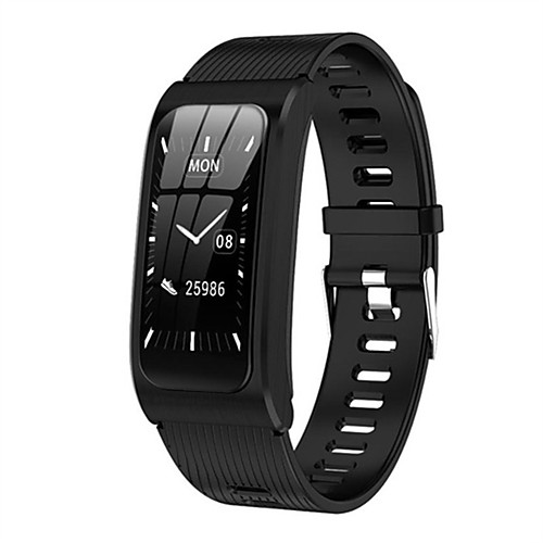 

Women's Smartwatch Digital Modern Style Sporty Silicone 30 m Water Resistant / Waterproof Heart Rate Monitor Bluetooth Digital Casual Outdoor - Black Gold Silver
