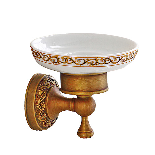 

Soap Dishes & Holders Creative Antique / Traditional Brass / Ceramic Bathroom Wall Mounted