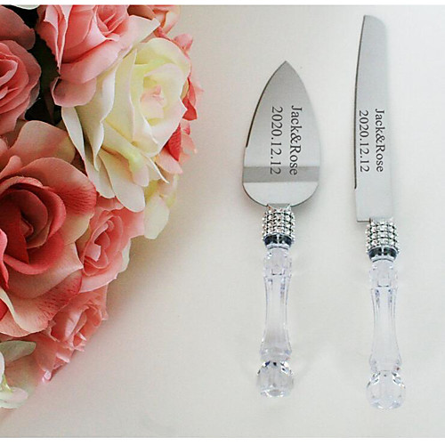 

Resin / Steel Stainless Wedding / Birthday 1 set / PP Bag Knives / Shovel / Bakeware