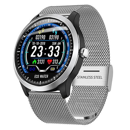 

Smartwatch Digital Modern Style Sporty Silicone 30 m Water Resistant / Waterproof Heart Rate Monitor Bluetooth Digital Casual Outdoor - Black / Gray Yellow Silver / Calendar / date / day / Large Dial