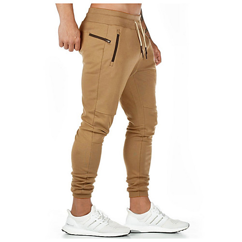 

Men's Basic Chinos Pants - Solid Colored Drawstring Black Army Green Khaki US32 / UK32 / EU40 / US34 / UK34 / EU42 / US36 / UK36 / EU44