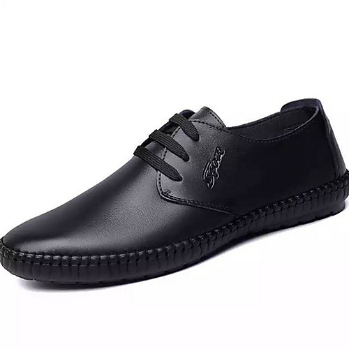 

Men's Comfort Shoes PU Summer Oxfords Black / Orange