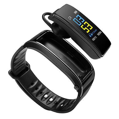 

Smartwatch Digital Modern Style Sporty Silicone 30 m Water Resistant / Waterproof Heart Rate Monitor Bluetooth Digital Casual Outdoor - Black Black / Silver