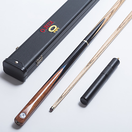 

O'MIN 3/4 2-Piece Pool Cues Cue Sticks Billiards Wood Snooker English Billiards