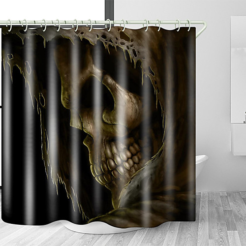 

Shower Curtains & Hooks Modern Polyester Premium Design