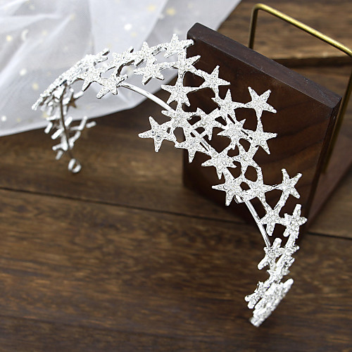 

Alloy Hair Accessory with Crystal / Rhinestone / Star 1 Piece Wedding Headpiece
