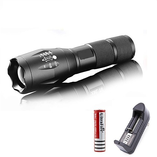 

LED Bike Light LED Flashlights / Torch LED Bicycle Cycling Waterproof Super Brightest 18350 AAA White Camping / Hiking / Caving Everyday Use Cycling / Bike