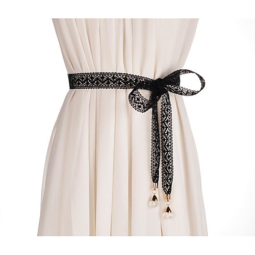

Lace Party / Evening Sash With Belt / Trim Women's Sashes