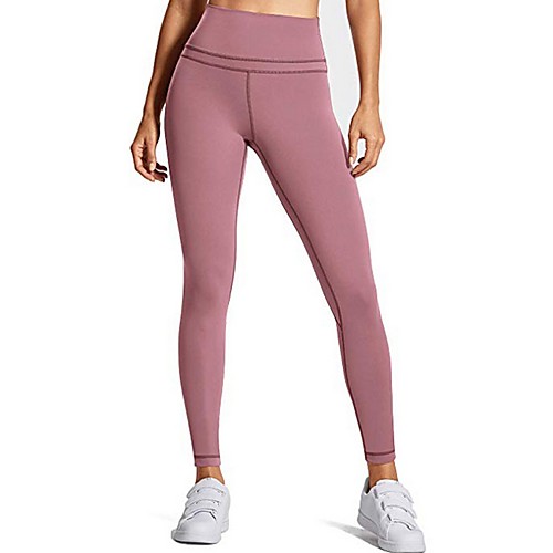 

Women's High Waist Yoga Pants Leggings Butt Lift Breathable Quick Dry White Black Dusty Rose Gym Workout Fitness Sports Activewear High Elasticity Skinny / Moisture Wicking