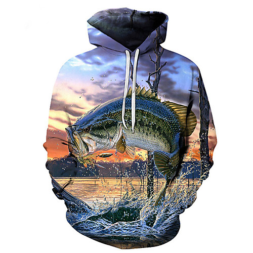 

Men's Hoodie Tie Dye 3D Hooded Casual Halloween Hoodies Sweatshirts Rainbow