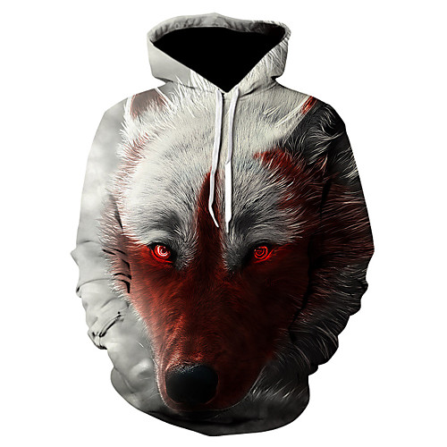 

Men's Hoodie Tie Dye 3D Hooded Casual Halloween Hoodies Sweatshirts Rainbow
