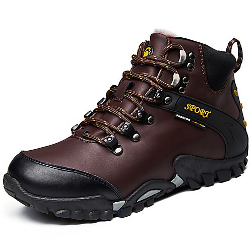 

Men's Hiking Shoes Sneakers Hiking Boots Anti-Slip Breathable Wearable Comfortable Hiking Outdoor Exercise Running Spring, Fall, Winter, Summer Fall & Winter Black Brown / Round Toe