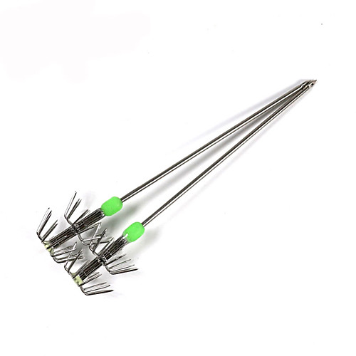 

2 pcs Octopus Hook Stainless Steel Fishing Hooks Sea Fishing / Jigging Fishing / Trolling & Boat Fishing Needle