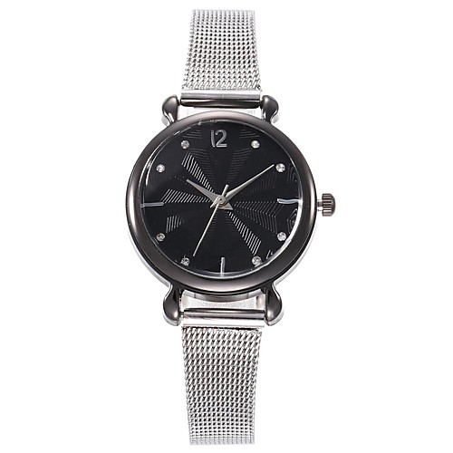 

Women's Quartz Watches Fashion Silver Alloy Chinese Quartz Black Rose Gold Gold Casual Watch 30 m 1 pc Analog One Year Battery Life