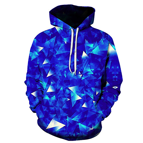 

Men's Plus Size Hoodie Geometric / 3D Hooded Casual / Street chic Blue US32 / UK32 / EU40 US34 / UK34 / EU42 US36 / UK36 / EU44 US38 / UK38 / EU46 US40 / UK40 / EU48