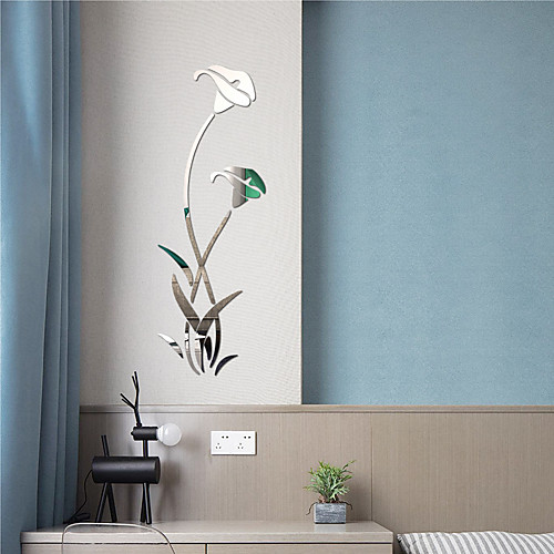 

3D Wall Stickers Mirror Wall Stickers Decorative Wall Stickers, Acrylic Home Decoration Wall Decal Wall Decoration 1pc