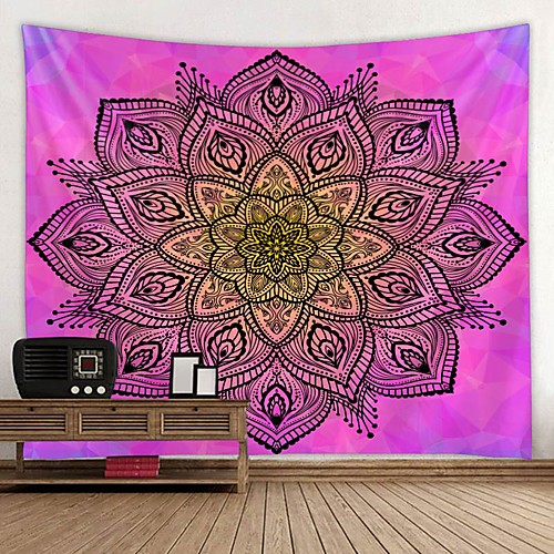 

Mandala Bohemian Wall Tapestry Art Decor Blanket Curtain Hanging Home Bedroom Living Room Dorm Decoration Boho Hippie Psychedelic Floral Flower Lotus Indian