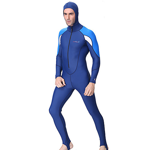 

Dive&Sail Men's Rash Guard Dive Skin Suit 1mm Elastane Sun Shirt Thermal Warm Waterproof UV Sun Protection Long Sleeve Swimming Diving Snorkeling Patchwork / Breathable / Quick Dry / Breathable