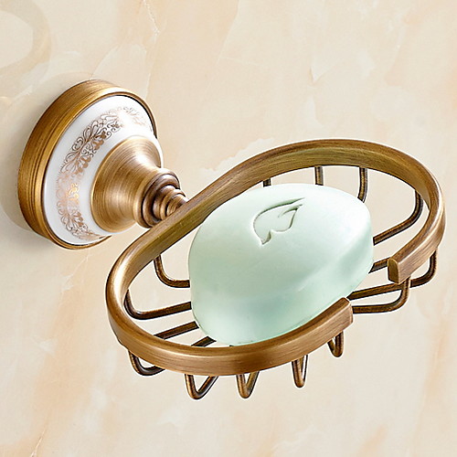 

Soap Dishes & Holders Creative / Multifunction Modern Brass 1pc Wall Mounted