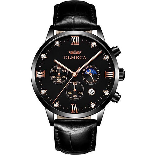 

Men's Wrap Bracelet Watch Quartz Water Resistant / Waterproof Calendar / date / day Noctilucent Analog Fashion