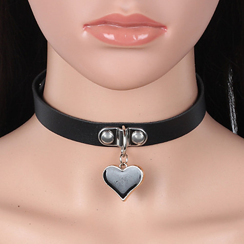 

Choker Necklace Necklace Masquerade Gothic Steampunk Halloween PU (Polyurethane) For Lolita Cosplay Halloween Carnival Women's Costume Jewelry Fashion Jewelry