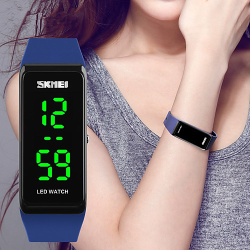 

Sport Watch Square Watch Digital Silicone Black / Blue / Red Calendar / date / day Cool Digital Ladies Fashion - Black Sapphire Dark Green Two Years Battery Life / Maxell2025